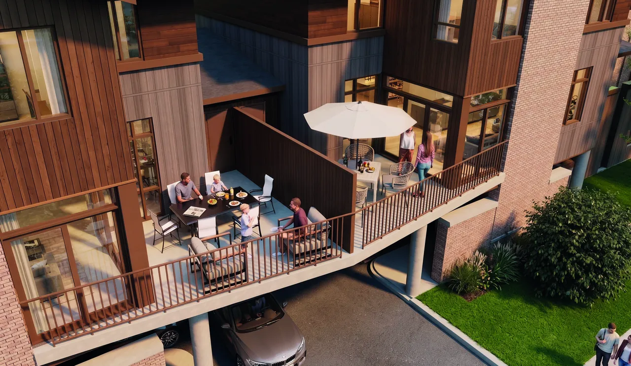 Terrasses privées